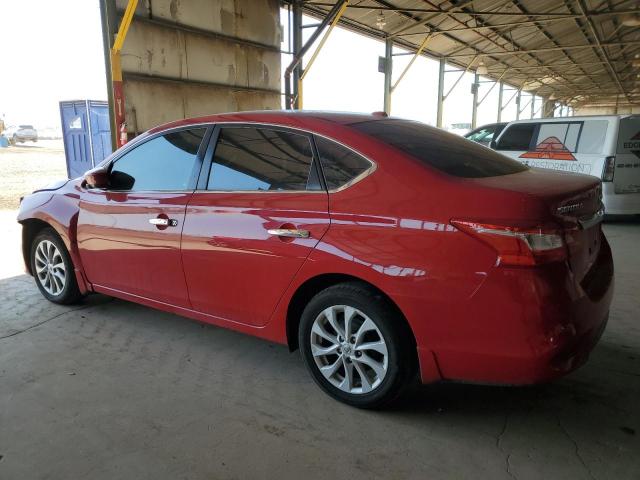  NISSAN SENTRA 2018 Red