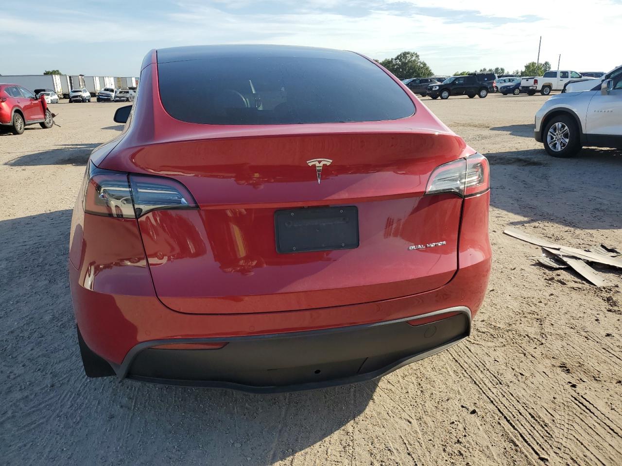 2022 Tesla Model Y VIN: 7SAYGDEE3NF518769 Lot: 64082465