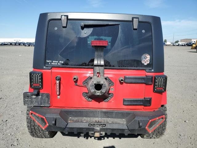  JEEP WRANGLER 2016 Czerwony
