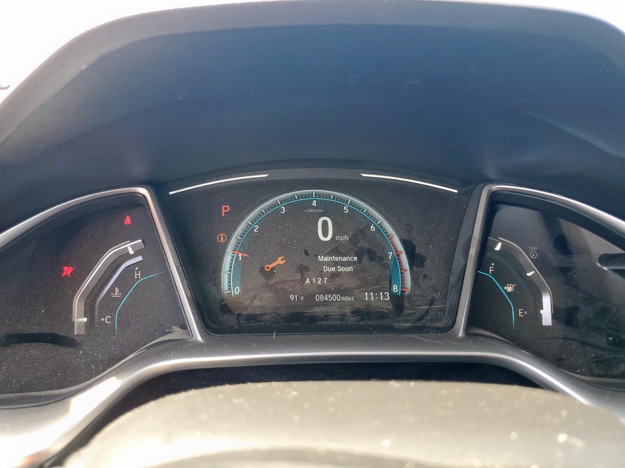 2018 Honda Civic Ex VIN: JHMFC1F31JX002582 Lot: 65901575
