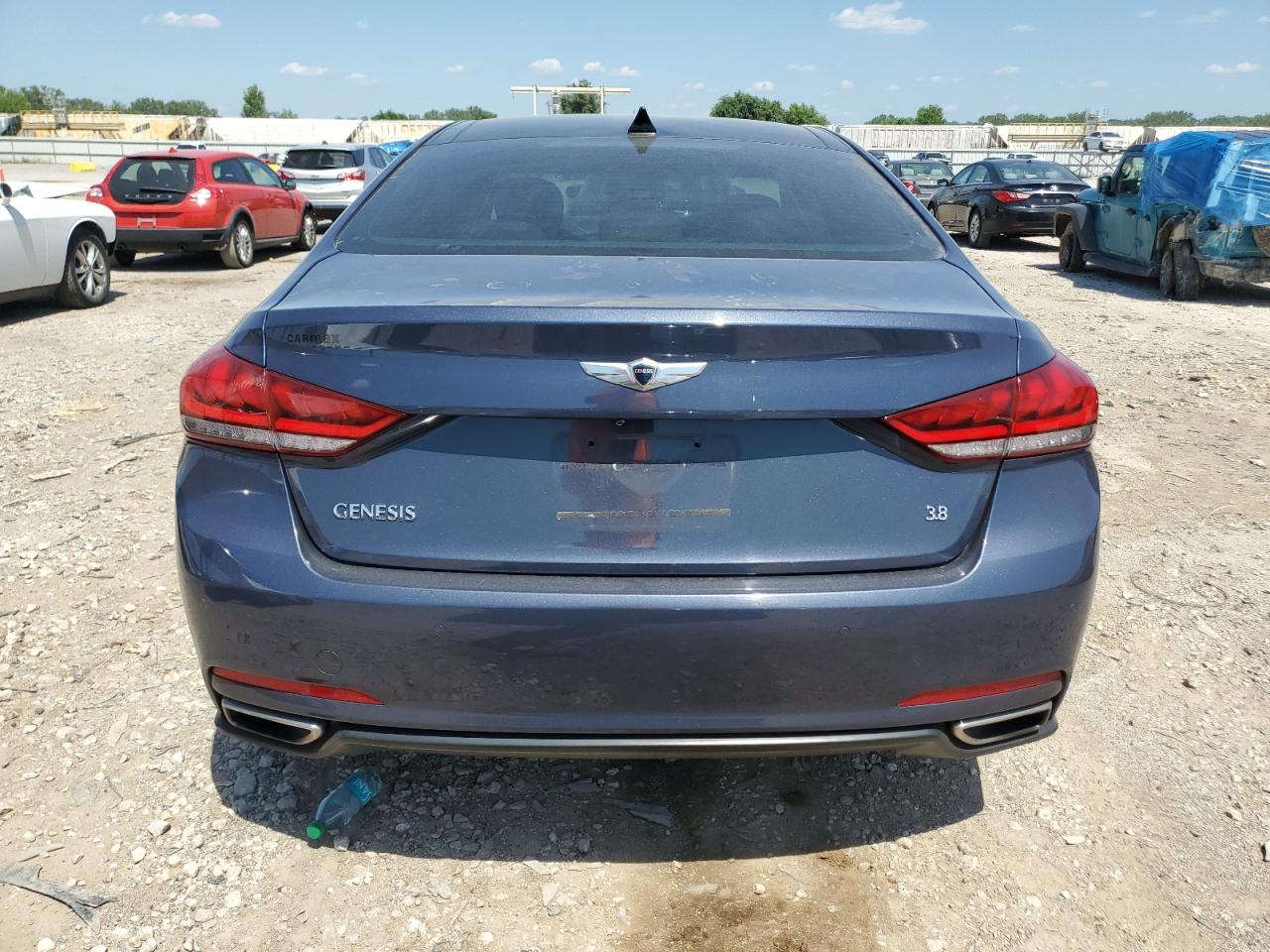 2015 Hyundai Genesis 3.8L VIN: KMHGN4JEXFU089784 Lot: 63202015