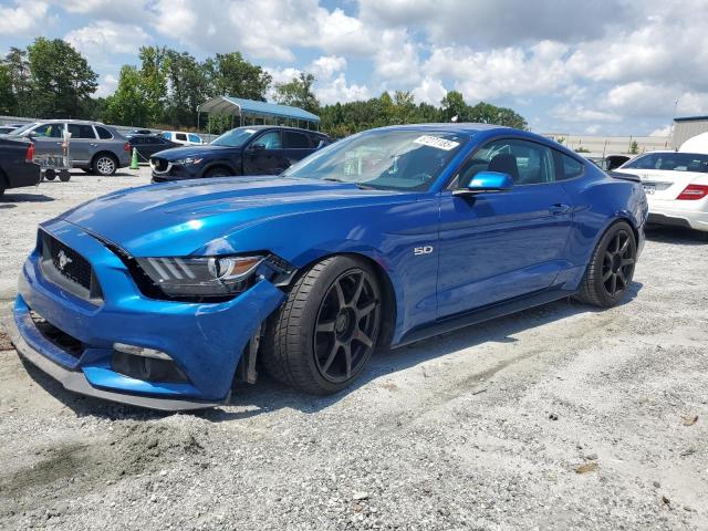  FORD MUSTANG 2017 Синий