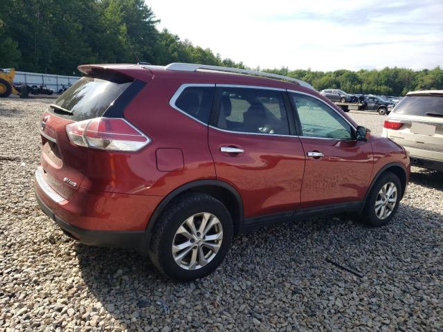  NISSAN ROGUE 2016 Czerwony