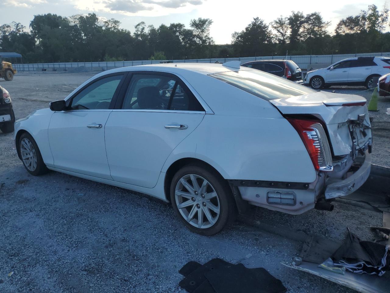2015 Cadillac Cts white null gas 1G6AP5SXXF0111254 photo #3