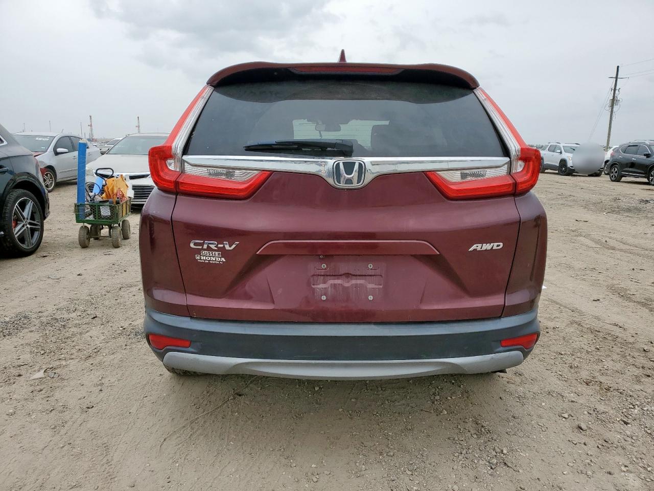 2019 Honda Cr-V Ex VIN: 7FARW2H5XKE025529 Lot: 63036285