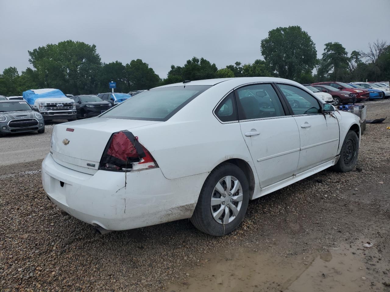 2013 Chevrolet Impala Ls white sedan gas 2G1WA5E38D1177972 photo #4