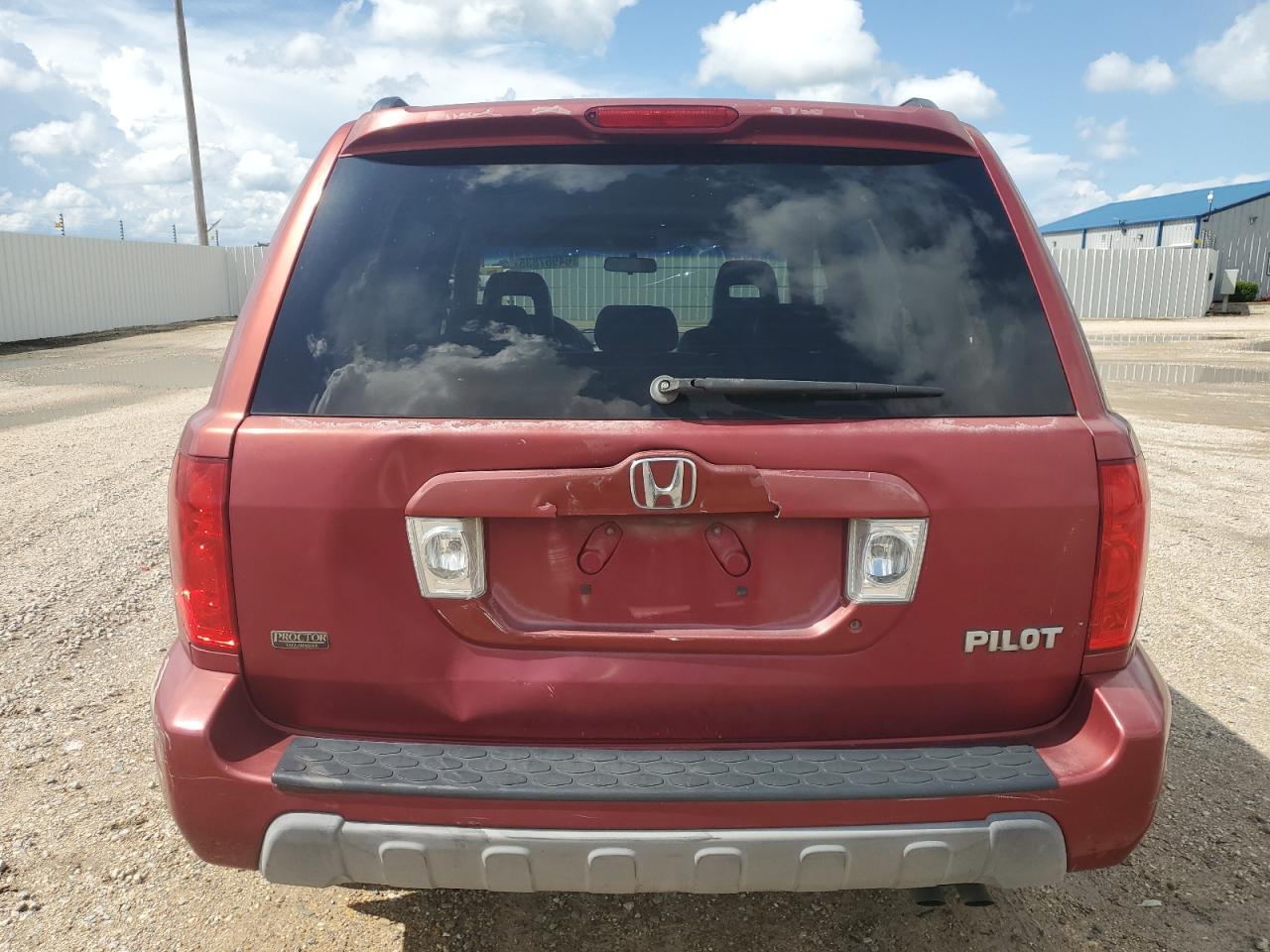 2005 Honda Pilot Exl VIN: 5FNYF185X5B038061 Lot: 64967835