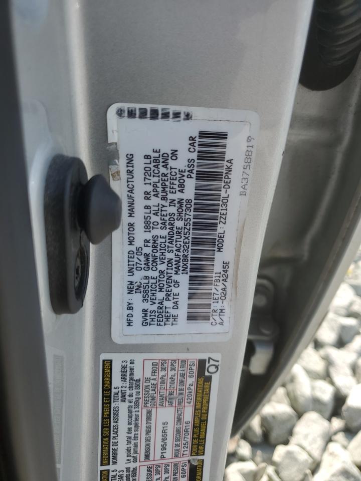 2005 Toyota Corolla Ce VIN: 1NXBR32EX5Z557308 Lot: 64095965