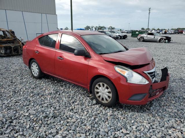  NISSAN VERSA 2015 Burgundy