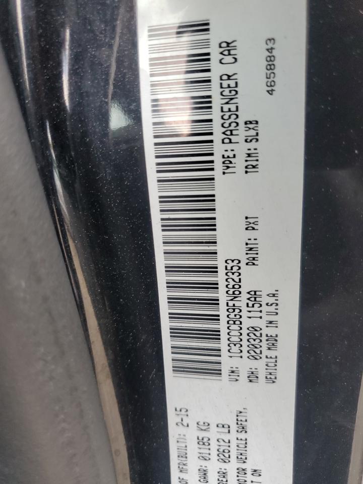 2015 Chrysler 200 S VIN: 1C3CCCBG9FN662353 Lot: 67019755