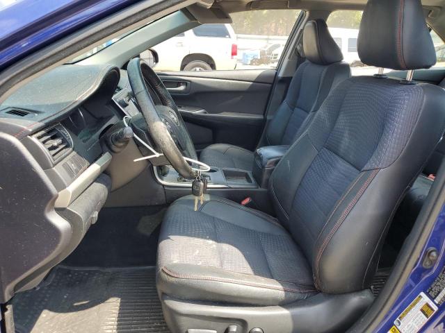  TOYOTA CAMRY 2015 Blue
