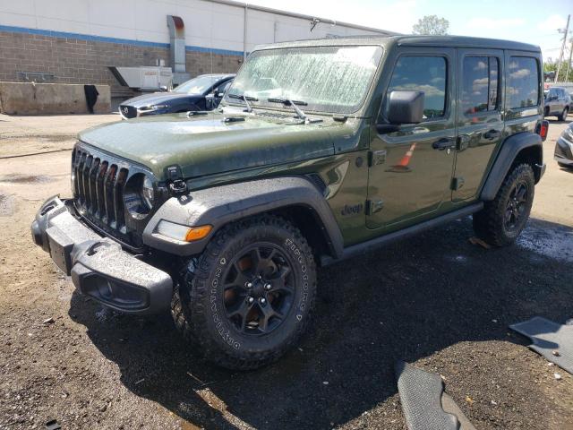  JEEP WRANGLER 2021 Зеленый