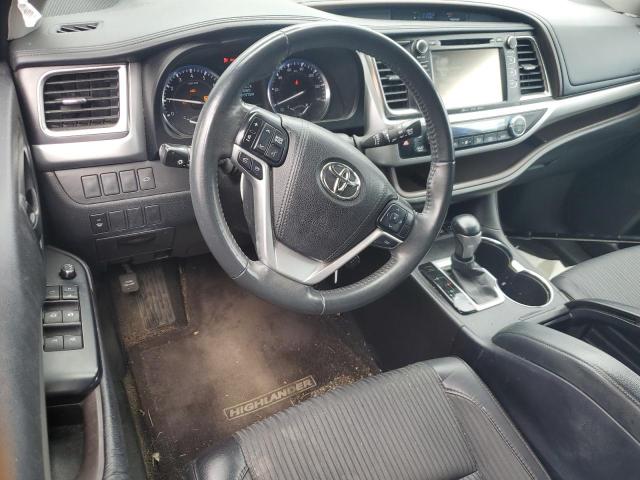 Parquets TOYOTA HIGHLANDER 2016 Black