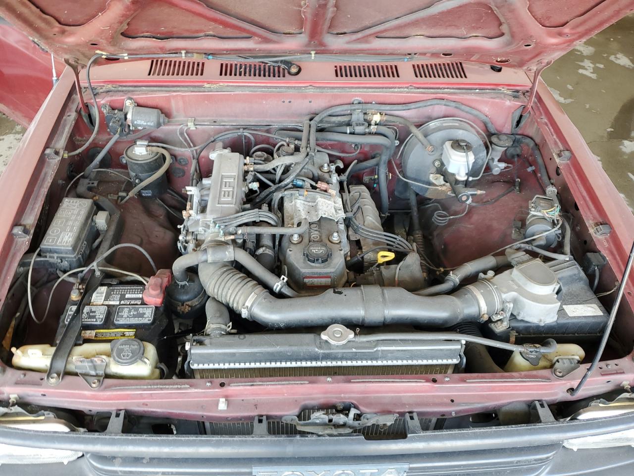 1991 Toyota Pickup 1/2 Ton Short Wheelbase VIN: JT4RN81A2M5101810 Lot: 64028515