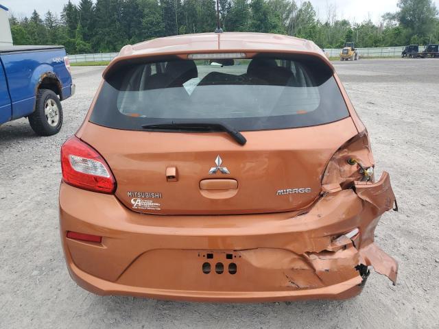  MITSUBISHI MIRAGE 2019 Pomarańczowy