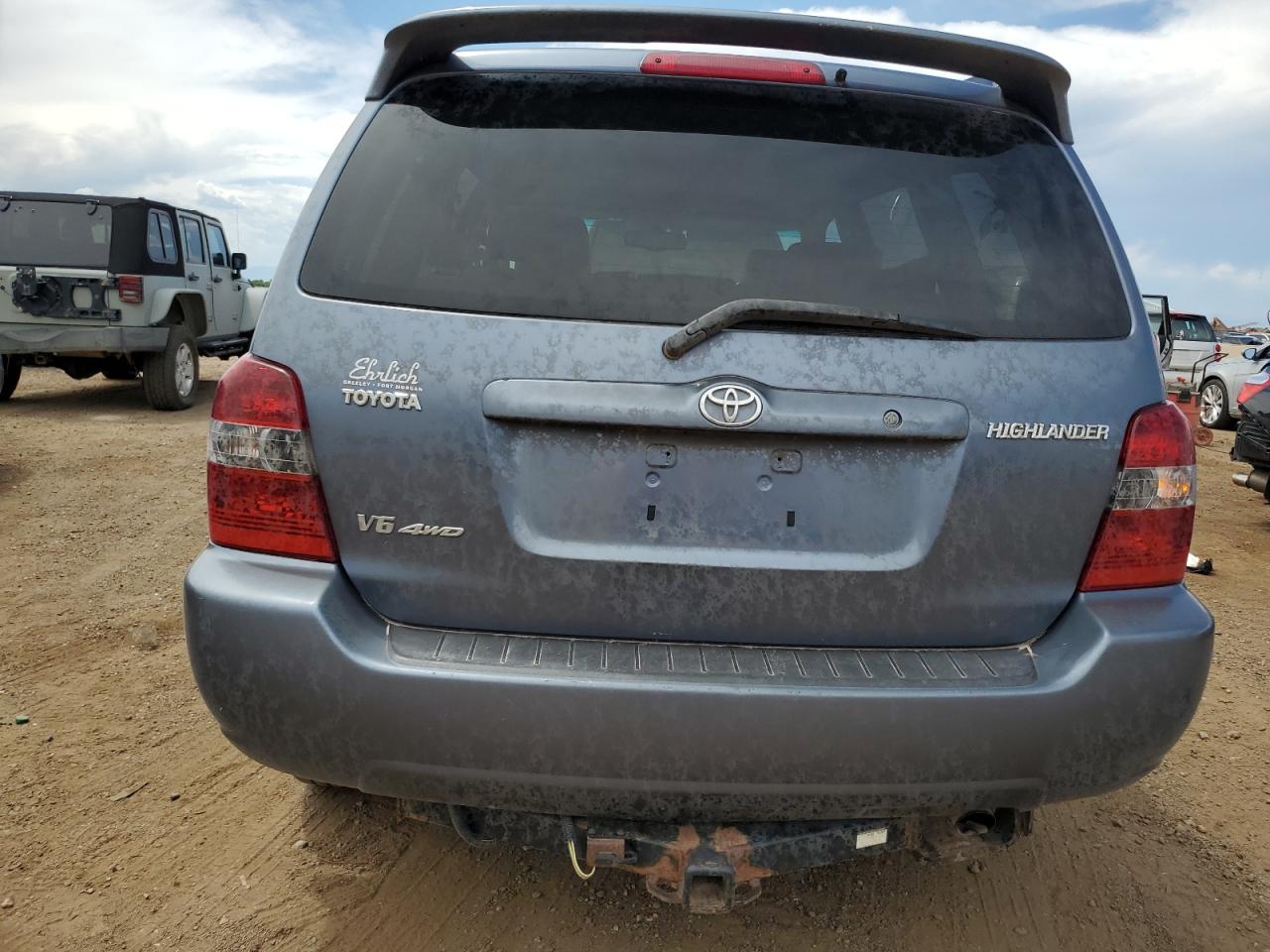 2005 Toyota Highlander Limited VIN: JTEEP21A050088734 Lot: 64730065
