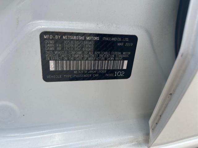 2019 MITSUBISHI MIRAGE G4 ES  