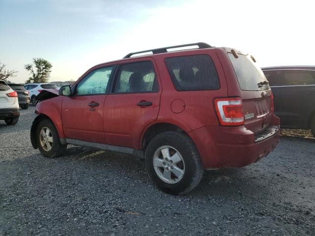  FORD ESCAPE 2012 Czerwony
