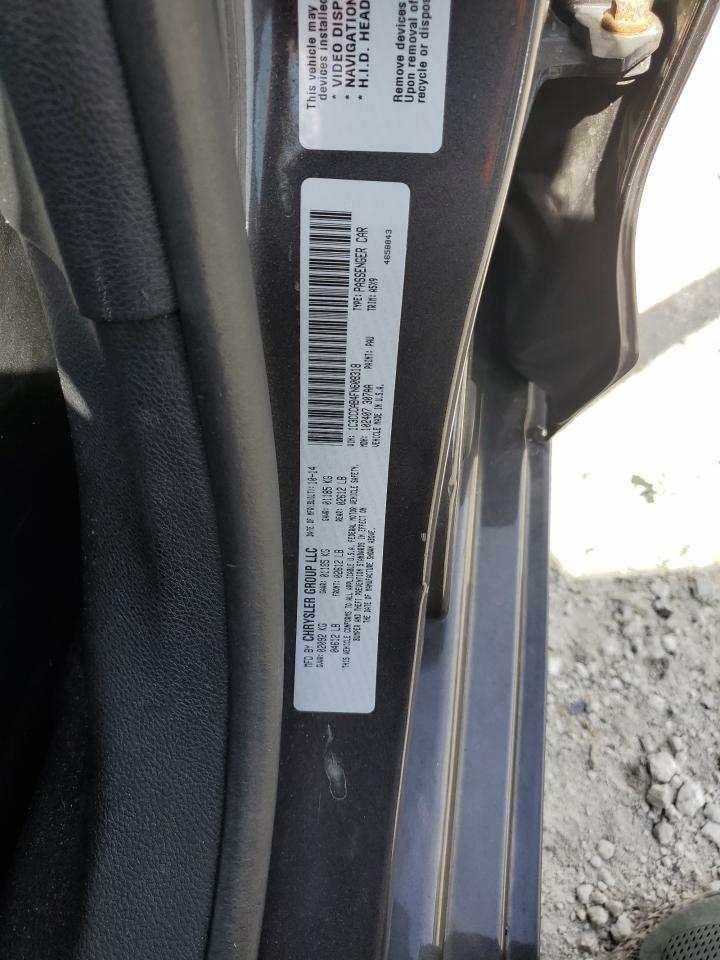2015 Chrysler 200 Limited VIN: 1C3CCCAB4FN608318 Lot: 64231275