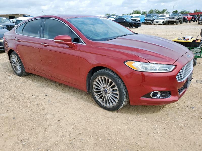 Sedans FORD FUSION 2014 Bordowy