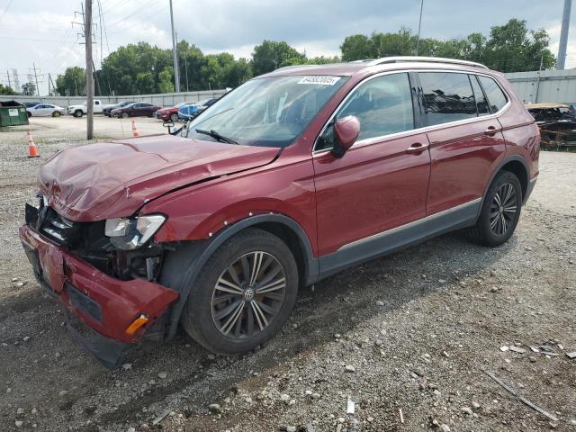  VOLKSWAGEN TIGUAN 2018 Czerwony