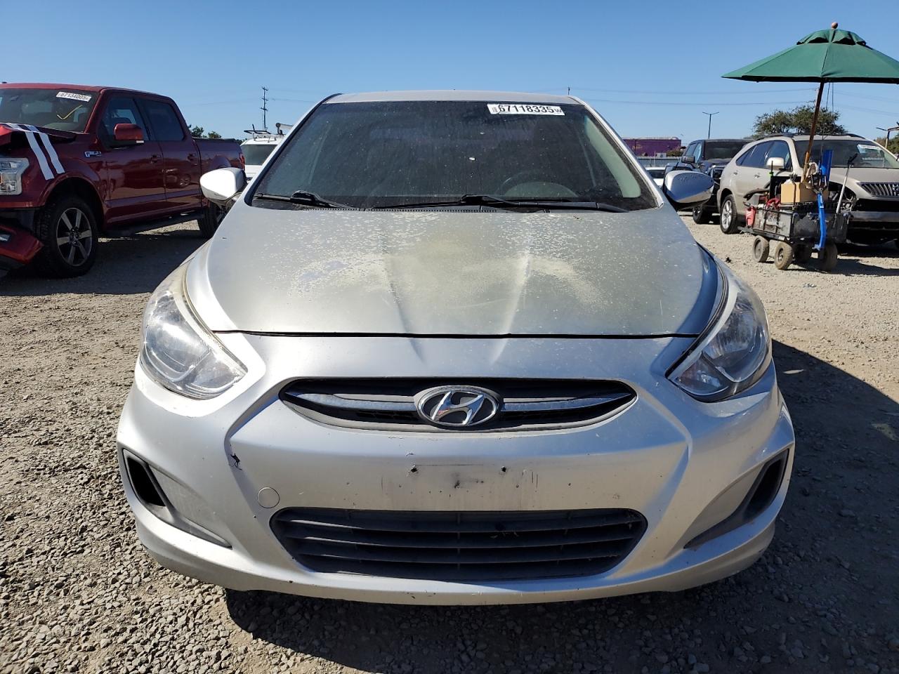 2017 Hyundai Accent Se VIN: KMHCT4AE1HU171801 Lot: 67118335