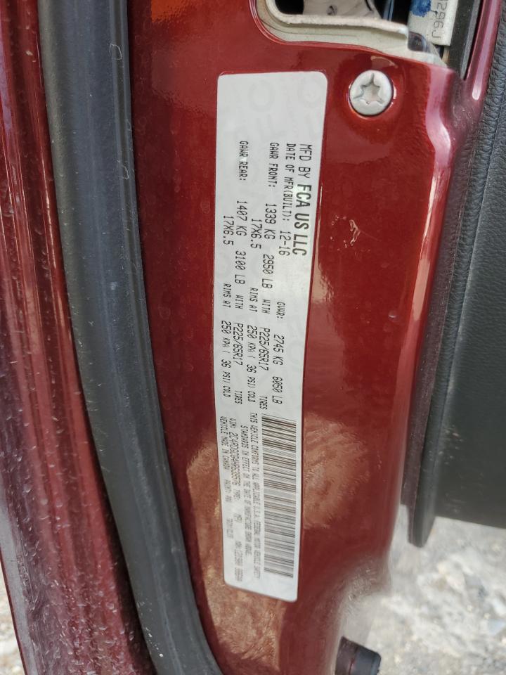 2017 Dodge Grand Caravan Sxt VIN: 2C4RDGCG4HR639576 Lot: 64416535
