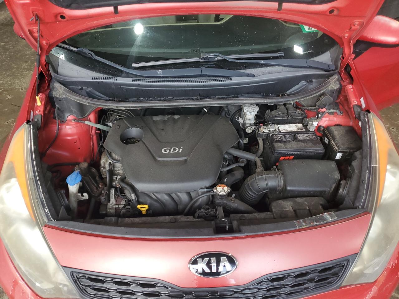 2013 Kia Rio Lx VIN: KNADM5A32D6151417 Lot: 62861685