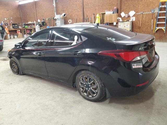  HYUNDAI ELANTRA 2016 Black