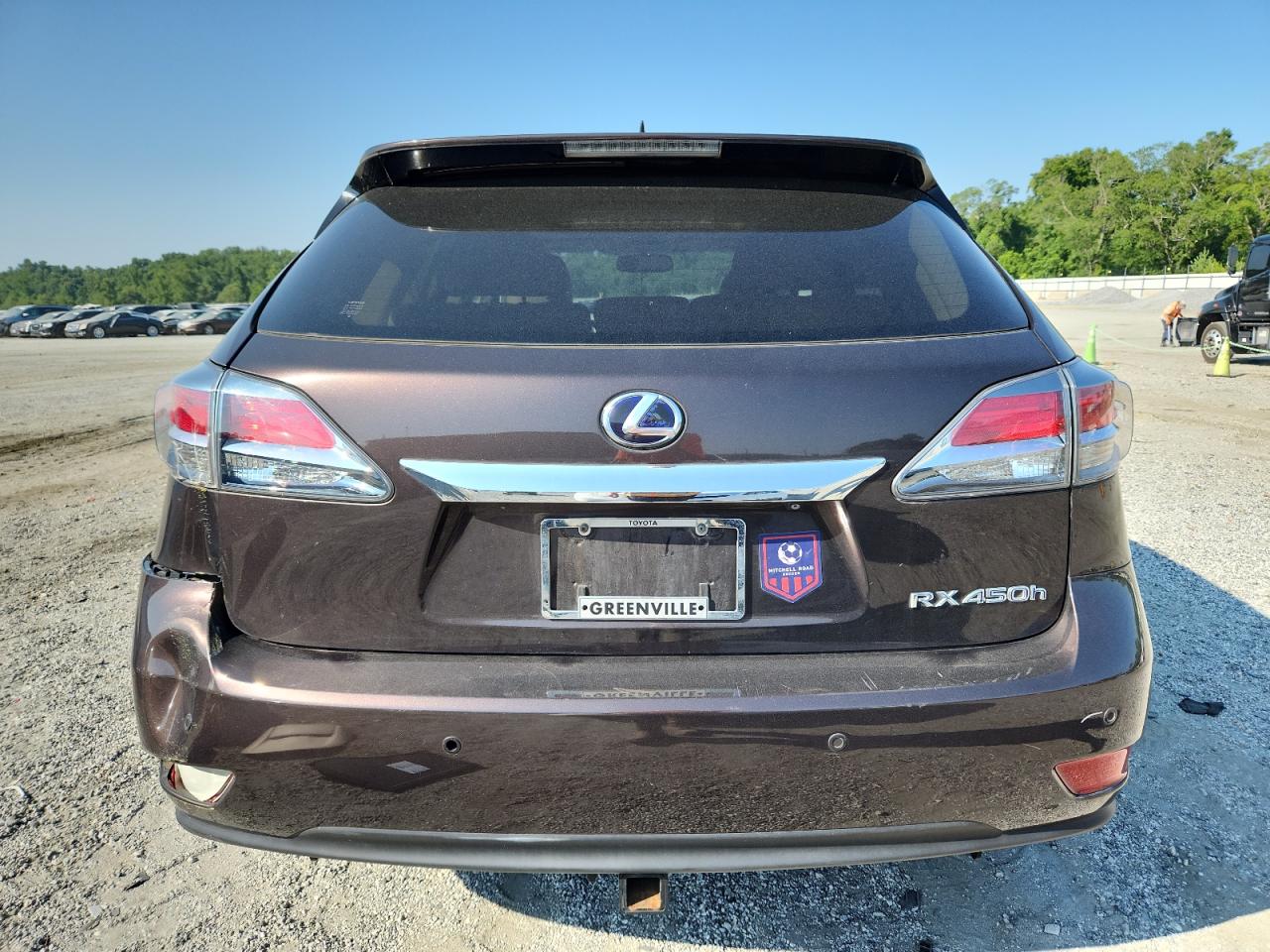 2013 Lexus Rx 450H VIN: JTJZB1BA3D2412837 Lot: 63576525