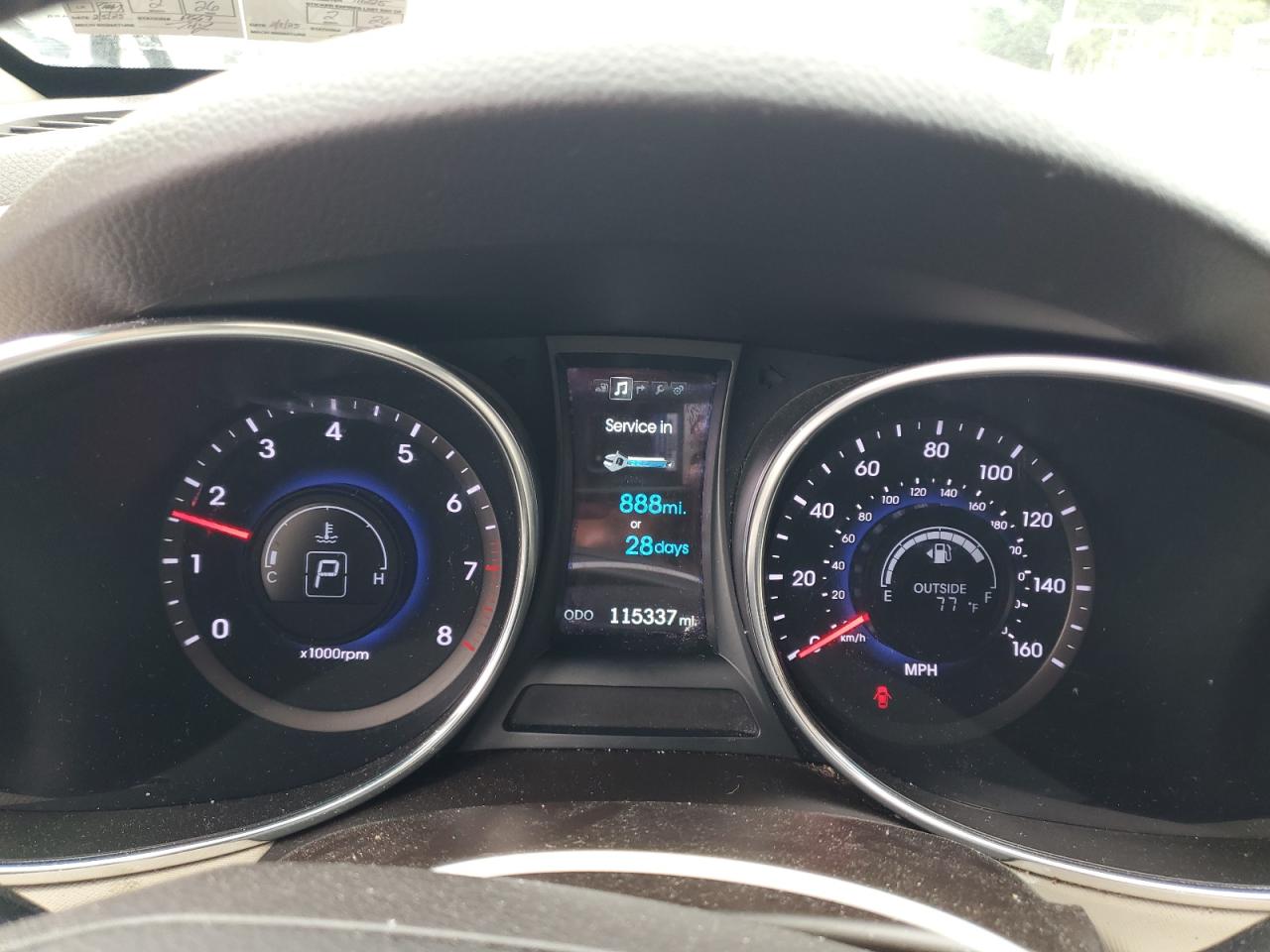 2015 Hyundai Santa Fe Sport VIN: 5XYZUDLB1FG295998 Lot: 64449555