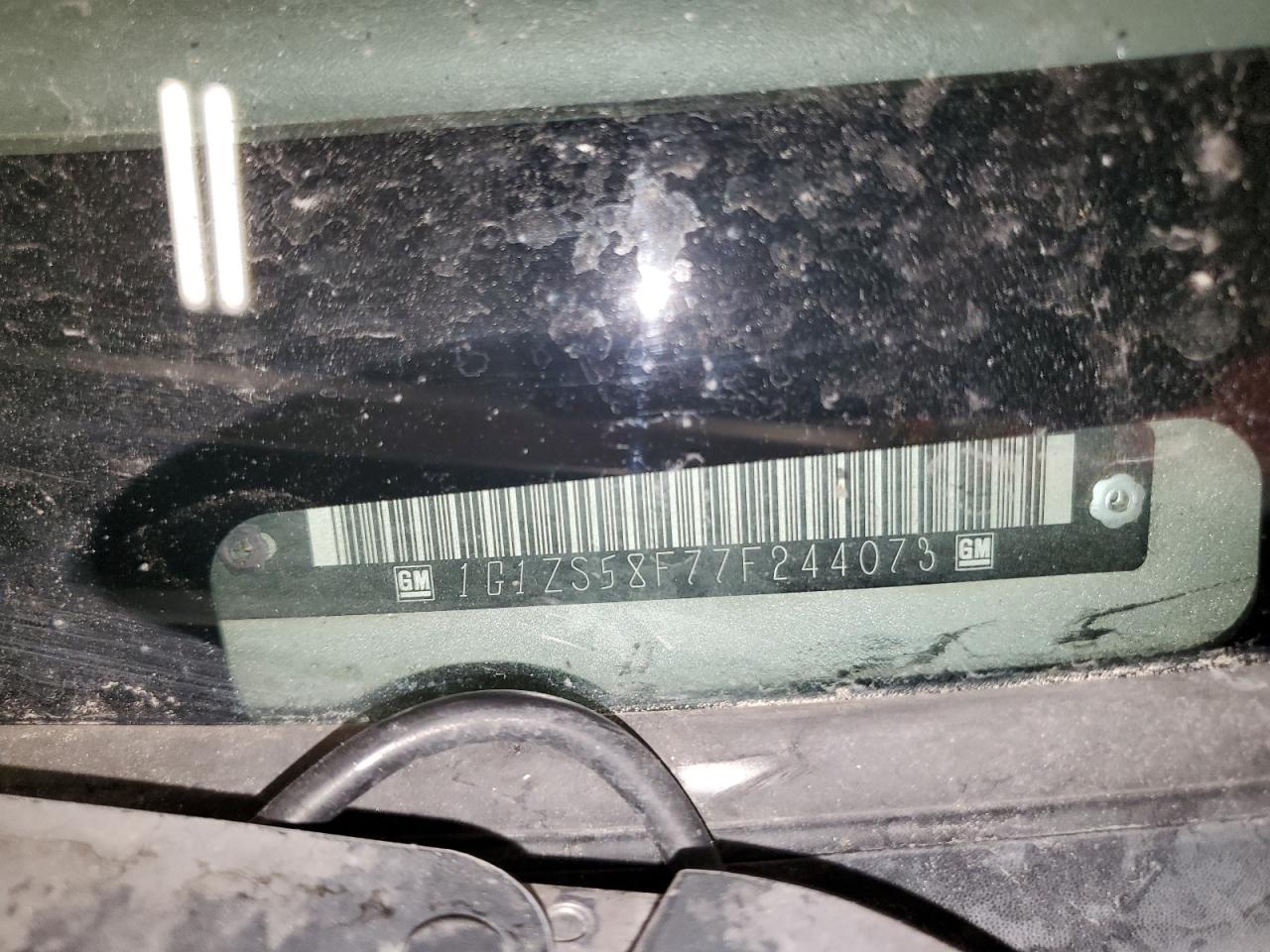 2007 Chevrolet Malibu Ls VIN: 1G1ZS58F77F244073 Lot: 68734295