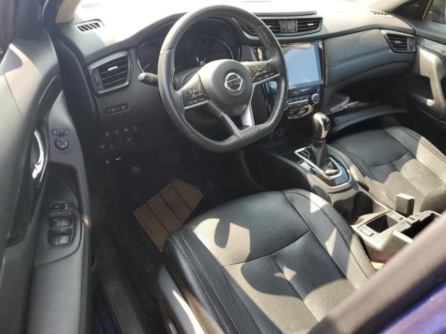  NISSAN ROGUE 2017 Granatowy
