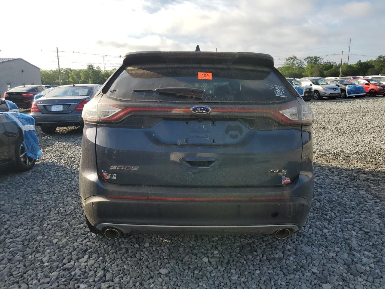 2016 Ford Edge Sel VIN: 2FMPK4J86GBB29305 Lot: 63806145