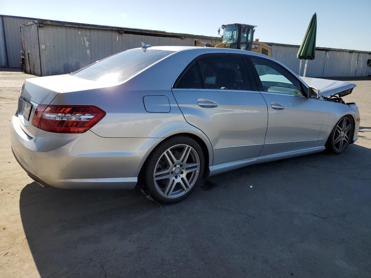 2010 Mercedes-Benz E 550 silver sedan gas WDDHF7CB3AA216031 photo #4