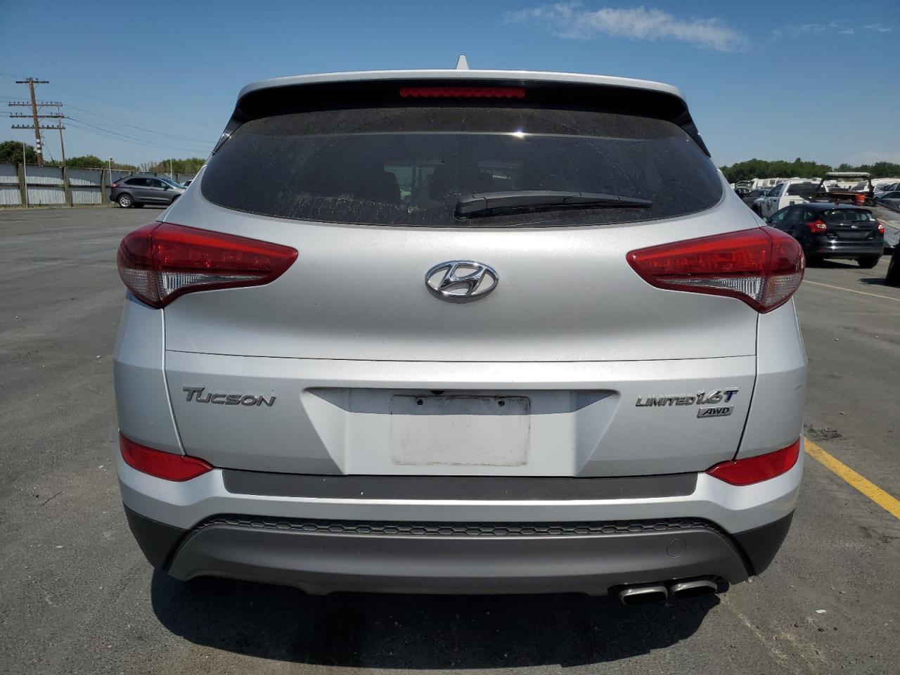 2016 Hyundai Tucson Limited VIN: KM8J3CA27GU222157 Lot: 63320525
