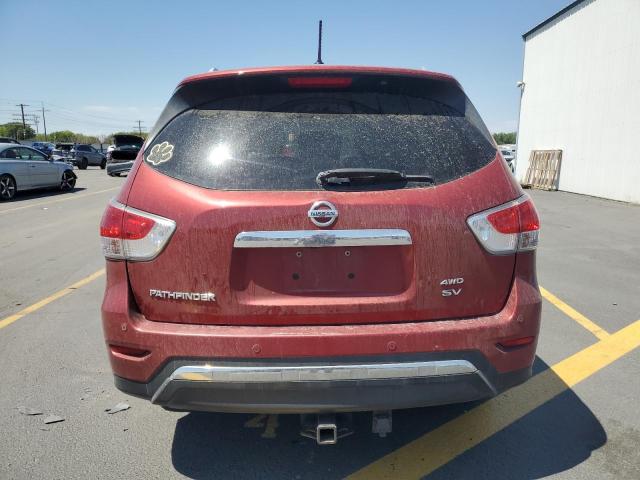  NISSAN PATHFINDER 2016 Красный