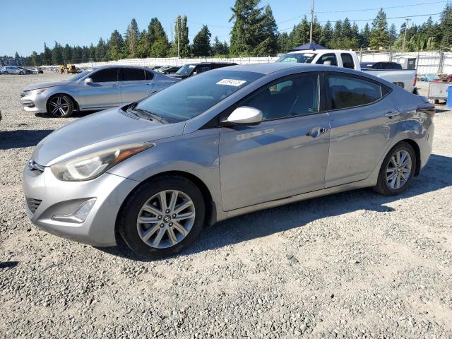 Седаны HYUNDAI ELANTRA 2015 Серебристый
