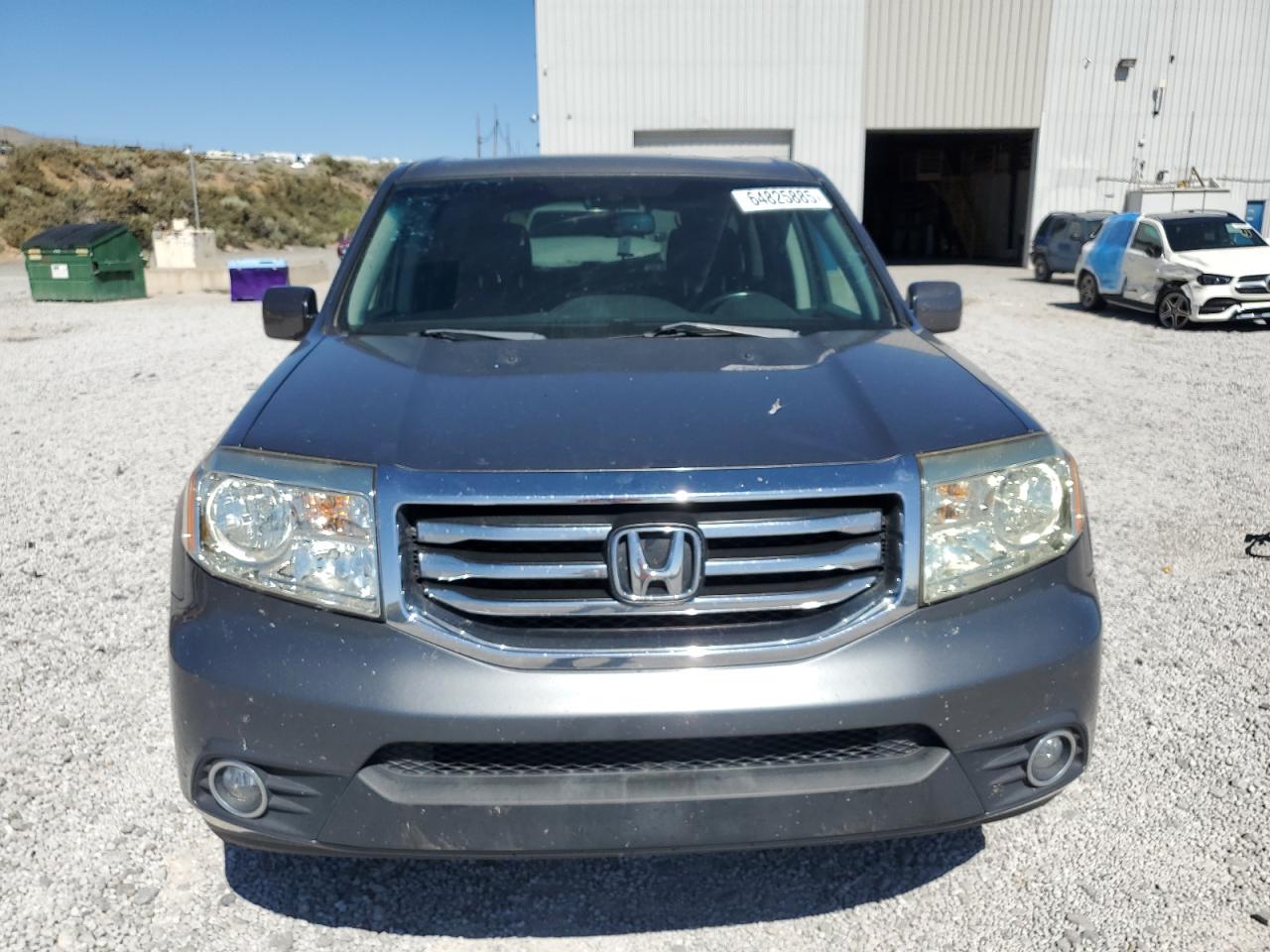 2012 Honda Pilot Exln VIN: 5FNYF4H72CB027507 Lot: 64825885