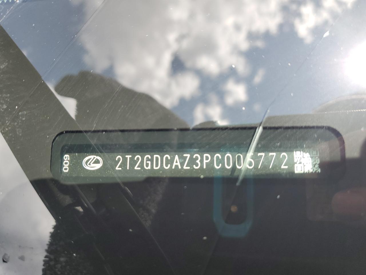 2023 Lexus Nx 250 VIN: 2T2GDCAZ3PC005772 Lot: 86867615