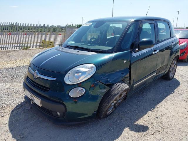 2013 FIAT 500L LOUNG for sale at Copart CORBY