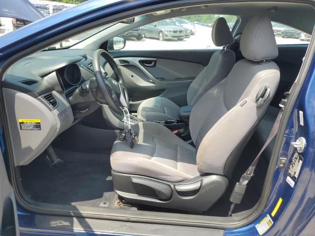 Coupet HYUNDAI ELANTRA 2013 Granatowy