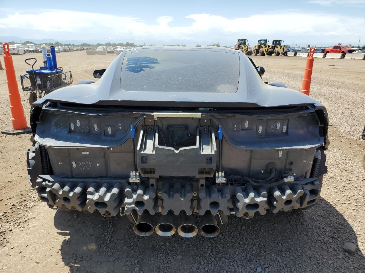 2017 Chevrolet Corvette Z06 3Lz VIN: 1G1YU2D69H5602419 Lot: 63006685