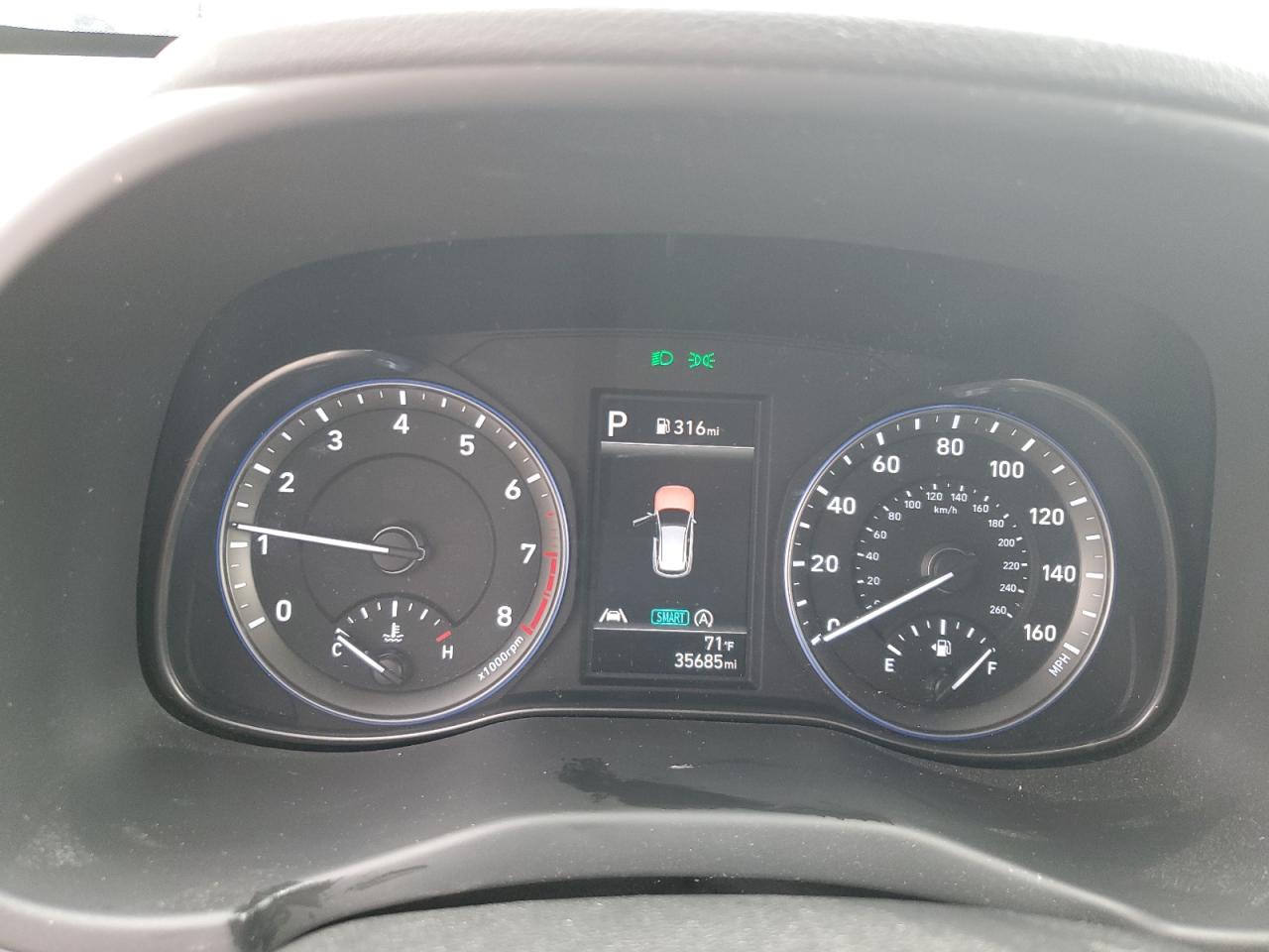 2022 Hyundai Kona Sel VIN: KM8K2CAB5NU881035 Lot: 64690165