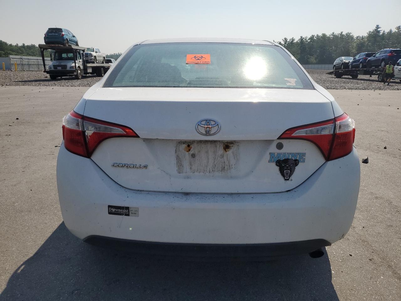 2015 Toyota Corolla L VIN: 2T1BURHE3FC376871 Lot: 65082335