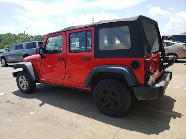 Parquets JEEP WRANGLER 2016 Red
