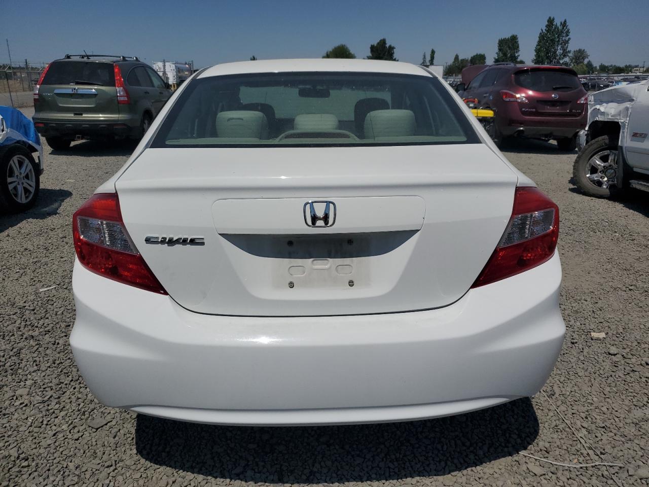 2012 Honda Civic Lx VIN: 2HGFB2F5XCH598943 Lot: 64663825