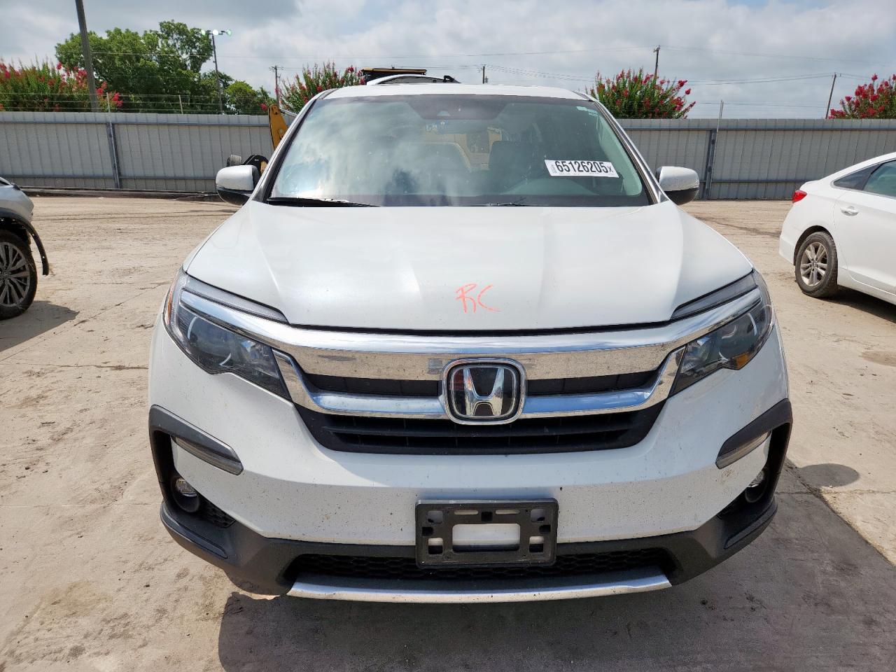 2022 Honda Pilot Exl VIN: 5FNYF5H56NB006120 Lot: 65126205
