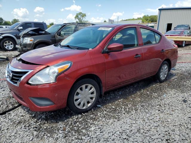 NISSAN VERSA 2016 Burgundy