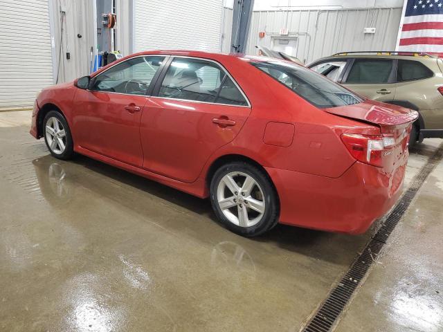  TOYOTA CAMRY 2013 Red